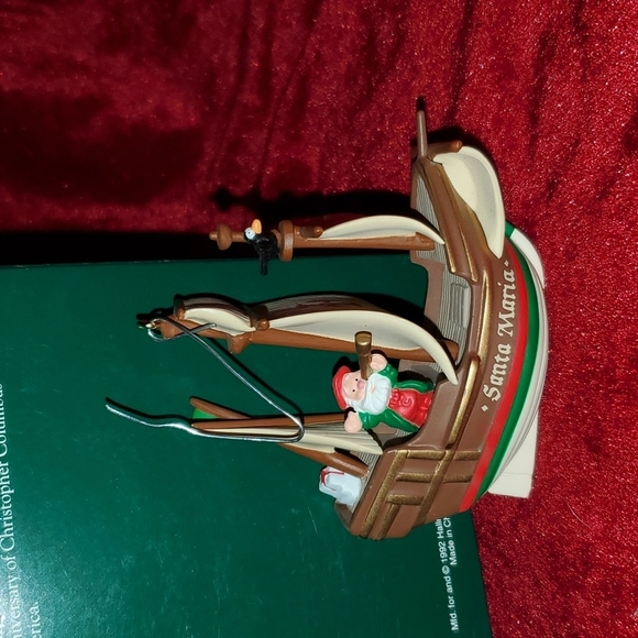 1992 Santa Maria Santa Clause on boat Christmas - Picture 4 of 10